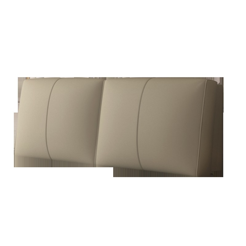 床头靠背软包超纤皮靠垫榻榻米双人D大靠背防污床头罩简约床头垫