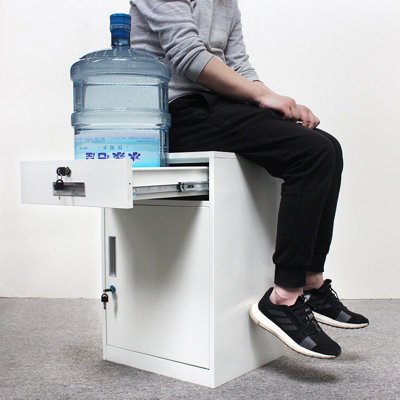矮柜牀头柜带锁小文件柜家用工具柜打G印机柜桌下小活动柜带抽屉
