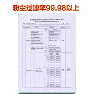 宝顺安kn100防尘口罩防v工业粉尘肺灰尘煤矿井下专用焊工打磨面具