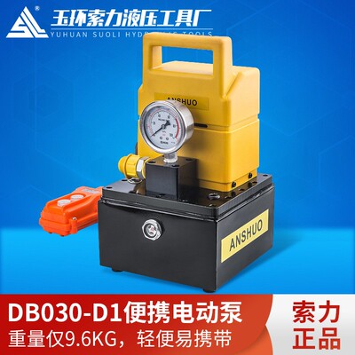 索力 便携式DB030-D1小型油压泵 电动液压泵 高压电动泵 仿进口泵
