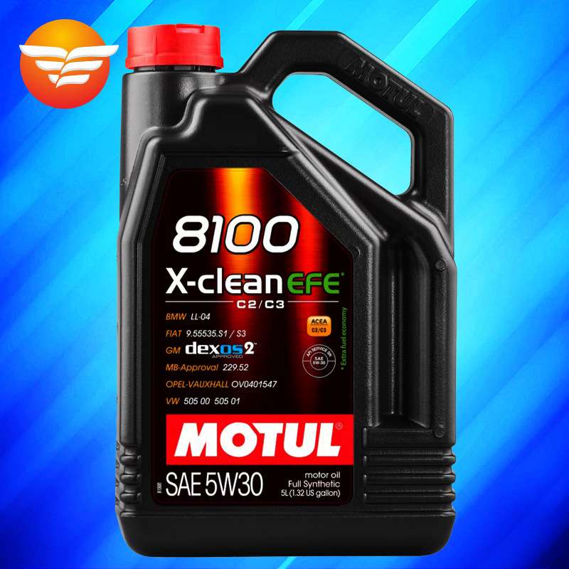 摩特 8100 X-CLEAN EFE 5W-30 5L C2/C3 SN级 进口酯类全合成机油