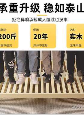 床架抽拉榻沙发床两用床头床折叠床无竖拉收缩Tal伸缩实木可伸缩