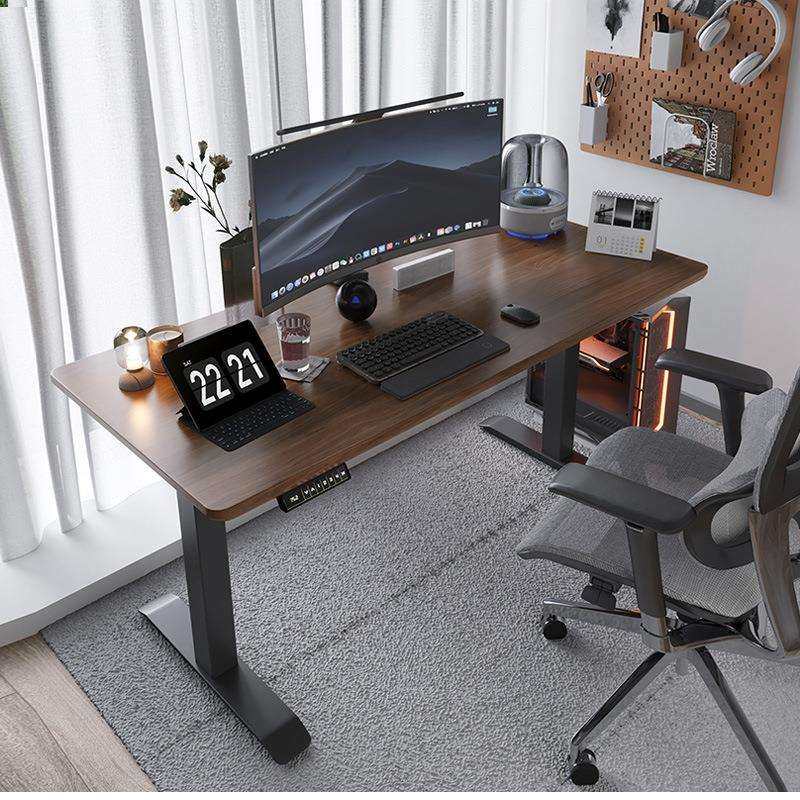 电动升降桌站立实木电脑桌家用台式办公移动书桌卧室学习桌子,电子元器件市场,其它元器件,淘宝优惠券,粉丝福利购,淘宝优惠卷