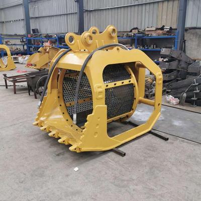 干湿两用液压筛手分机家 双层转滚筒筛厂 旋HH-21091建筑帮粉碎筛