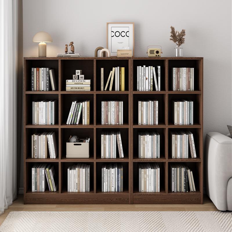 书架落地置物架杂物储收纳柜墙子客厅展示靠简易家用物学生柜S062