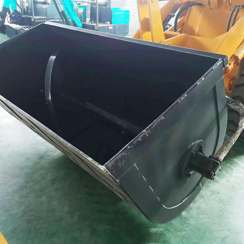 小型挖载两农头忙挖110掘装载机用轮式挖掘机搅拌斗装机铲一体机