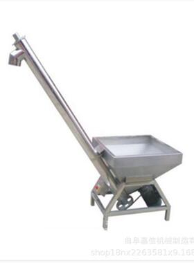 螺108-300旋输送提机U型无轴不锈上料升粒机 钢粉末颗螺旋上料输