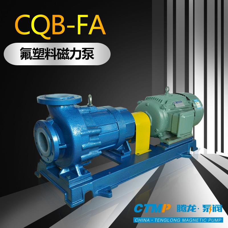 耐酸磁驱动泵 CQ-FAB磷酸磁力泵厂家氟 塑料力酸泵 TDT工业泵