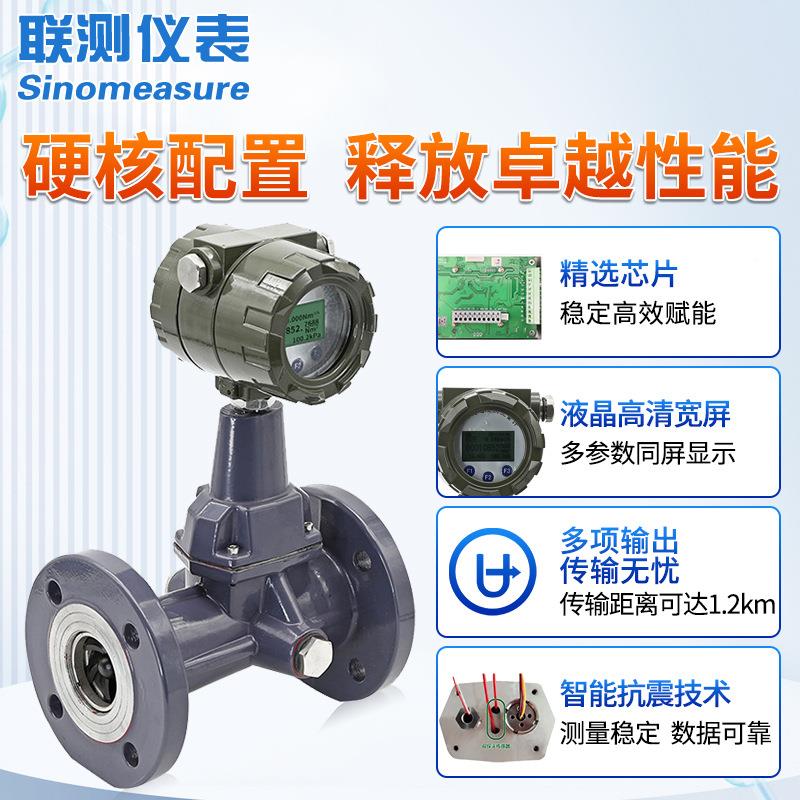 联防腐防爆天然EDV流气煤气沼测气工业气体旋计量表 旋涡进漩涡量