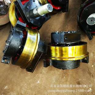 直径250 500mm单缘行车天车行走轮龙门吊轨道轮台车轮淬火调质