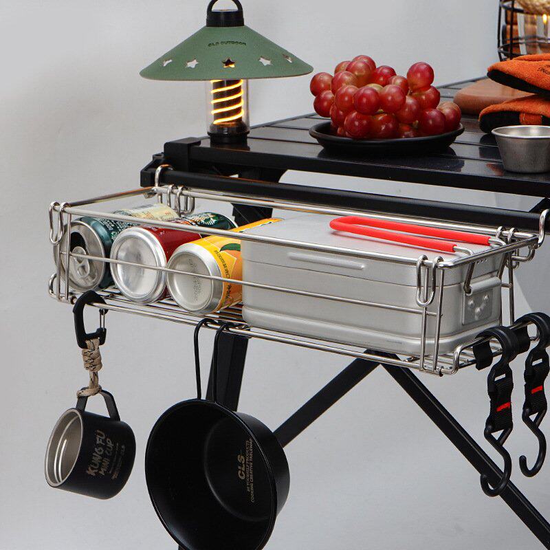 CLS户外IGT铝板桌拓展挂架折叠桌配件便携置物架桌面挂篮延伸挂架