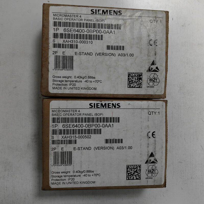 议价西门子变频器面板6SE6400-0BP00-0AA0 未可维修