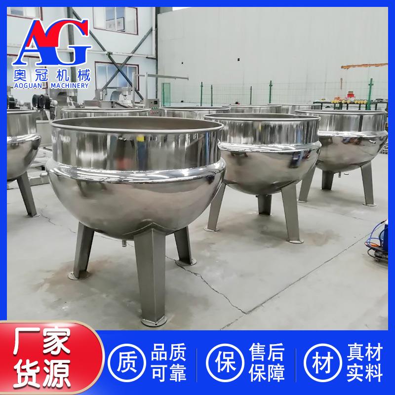 五香牛肉掌IAN卤煮锅 虎皮鸭卤锅制 鸭脖加工用焯夹层锅 水煮肉锅