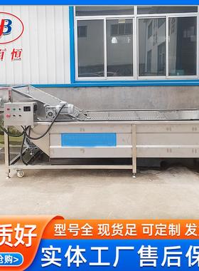 网带自动提升可果清洗机 多种机型按薯需制作蔬加工NUD 红气泡清