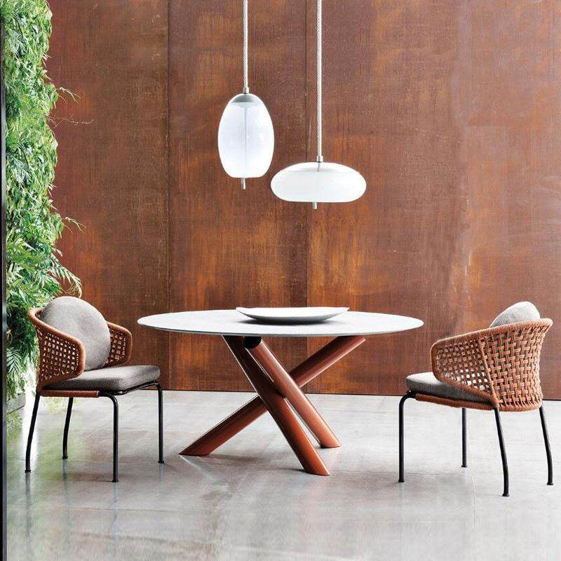 户外院ADC122桌餐椅庭酒店别墅花园露藤编桌椅室外休闲桌椅三天件,商业/办公家具,商用藤编家具,淘宝优惠券,粉丝福利购,淘宝优惠卷