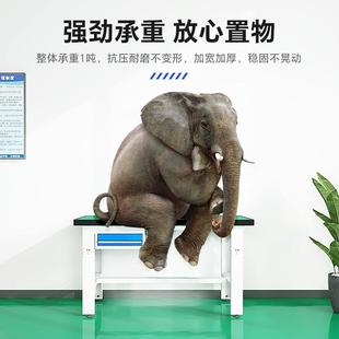 配工厂维修台实验室桌子 重型工具防静电工作台多功能车间操作台装