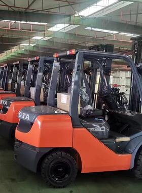 To夹yota柴油叉车2吨吨XBK内式堆高重搬运起车可装燃抱叉车