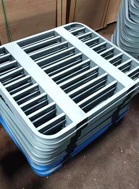 VGJ金属托盘 物流周金属叉托盘车 仓库货架加厚双钢面转进叉制托