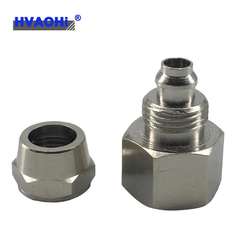 气动气管快拧接头P452FC6-01/牙8-/0210-03/12-04内螺纹丝直通4-0