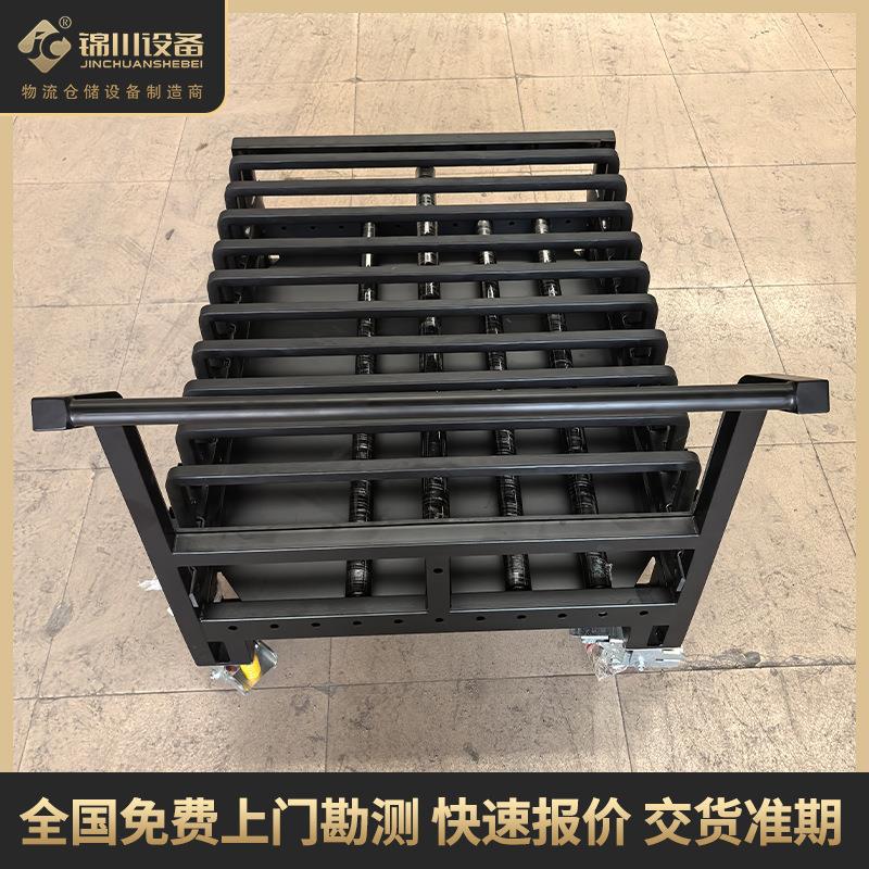 仓镀不锈钢色防静电铬线网货架周转可989移动带轮库家金属用置物