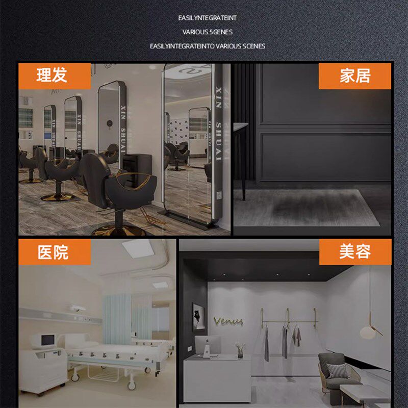 理发店工具柜美发店工具车柜子剪B发推车不锈钢发廊工作柜储物柜