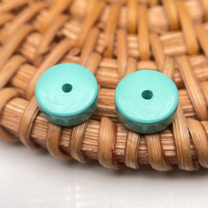 天然原矿绿松石直切隔片高瓷蓝垫片算盘珠配N饰diy手串饰品配件,饰品/流行首饰/时尚饰品新,DIY配件,淘宝优惠券,粉丝福利购,淘宝优惠卷