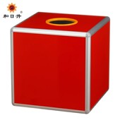 抽奖箱大中小号抽奖盒摇奖箱喜庆结婚公司年会摸奖箱X红色箱抽奖