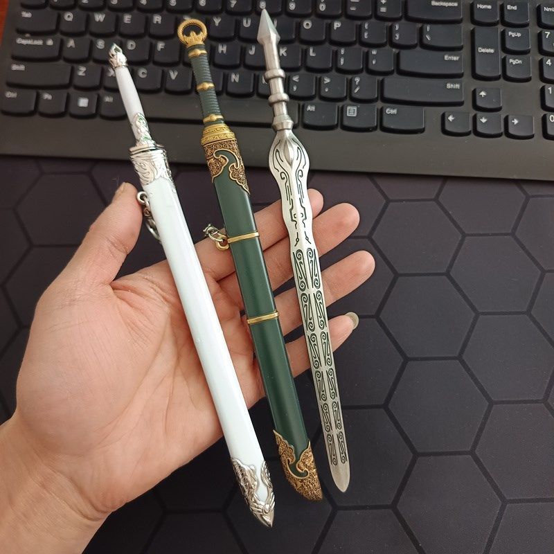 剑兵器模b型成套玩具陈平老剑条宁姚天真剑金属剑饰