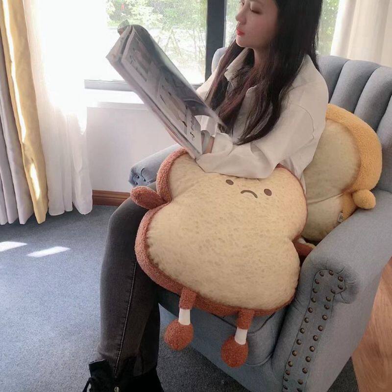 卡通吐司抱枕被子两用毯子二合一办公室午K睡可折叠枕头被车用靠,居家布艺,抱枕被,淘宝优惠券,粉丝福利购,淘宝优惠卷