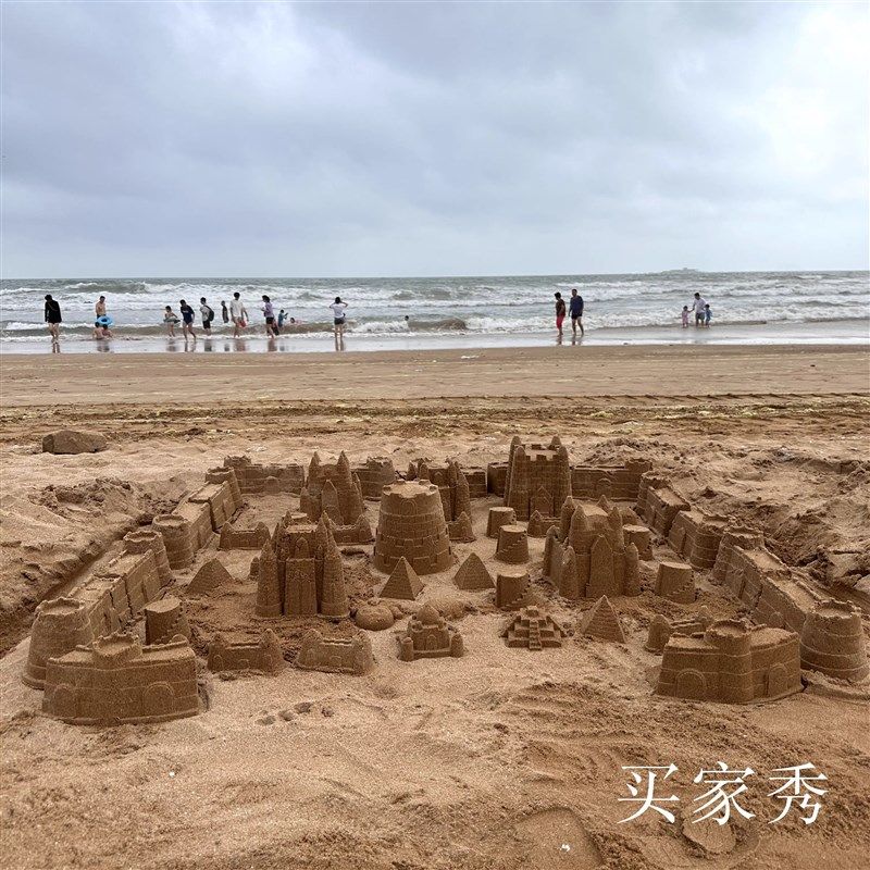 沙滩城堡模具桶海j边儿童沙滩玩具幼儿园沙池玩沙挖沙子工具套装S,玩具/童车/益智/积木/模型,挖沙工具,淘宝优惠券,粉丝福利购,淘宝优惠卷