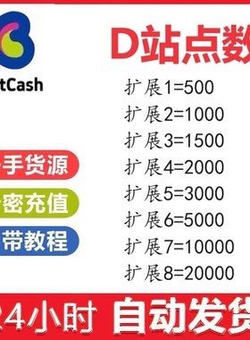DL点数  D站点数 1000 t1500 2000 3000充值卡 点卡 自动发货