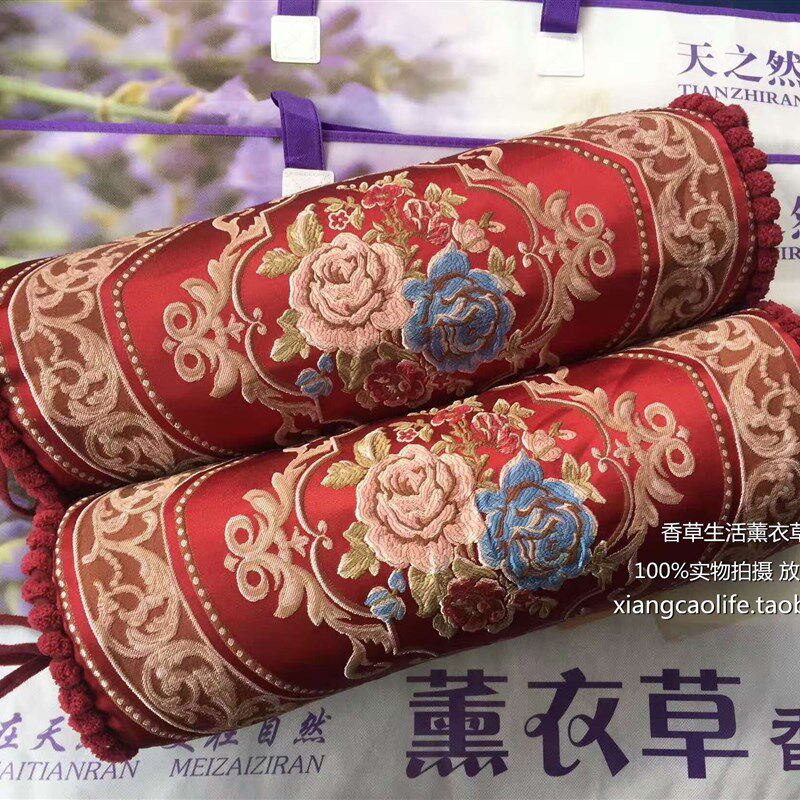 新疆伊犁薰衣草香枕双人安神助眠D舒缓压力护颈可拆洗荞麦壳枕头