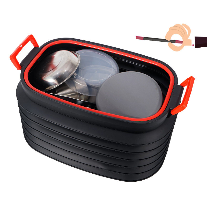 户外37L伸缩桶带盖折叠桶多功能汽车水桶N野营杂物箱钓鱼桶收纳桶,户外/登山/野营/旅行用品,水桶,淘宝优惠券,粉丝福利购,淘宝优惠卷