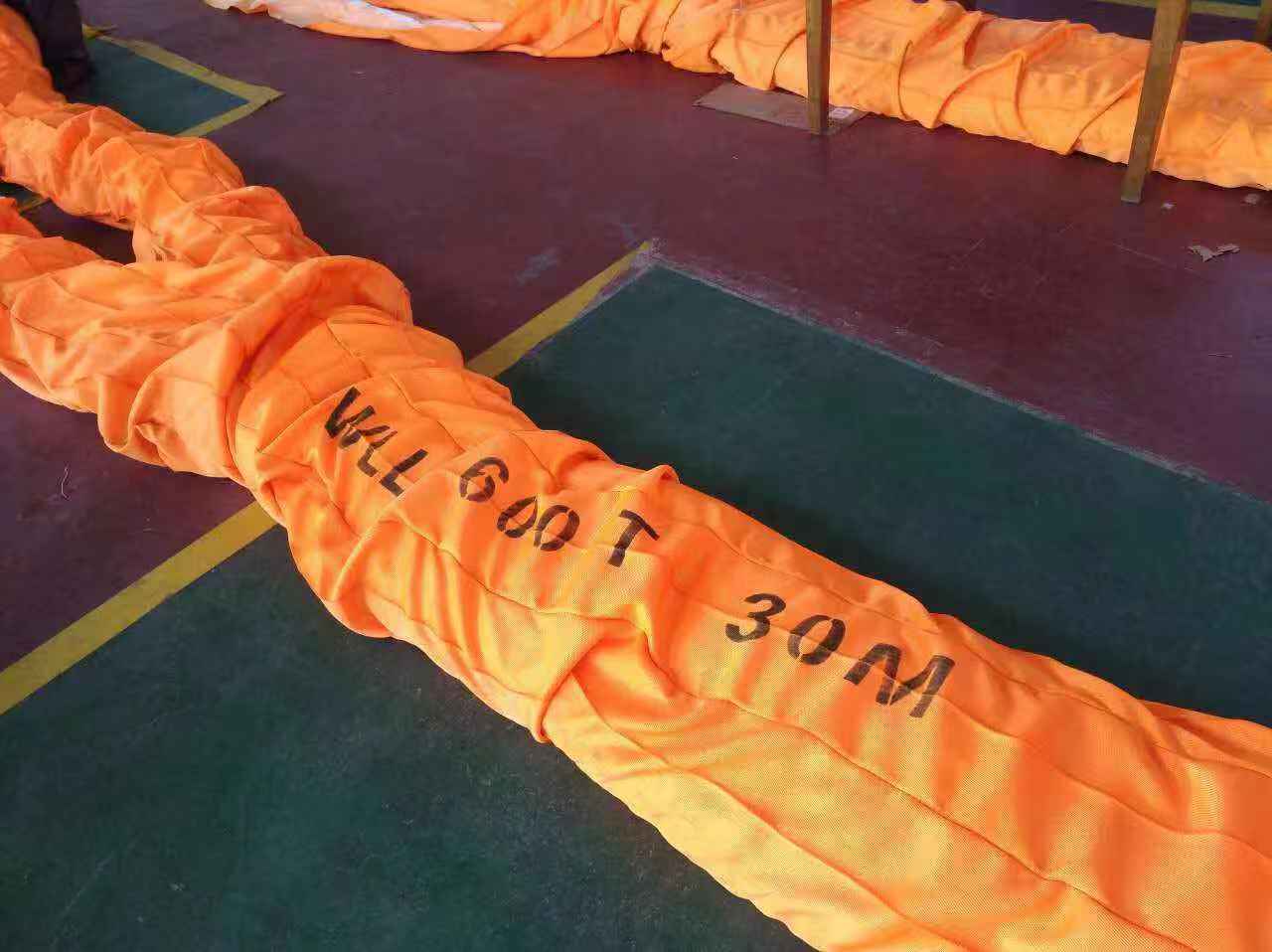 包邮两头扣c双扣柔性吊带吊装带起重行车柔吊带吊车123吨50T123米