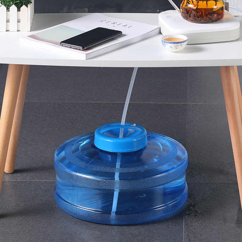 扁方形矮水桶长方桶家用功夫茶纯净pc塑料储水桶泡茶Y用茶台饮水