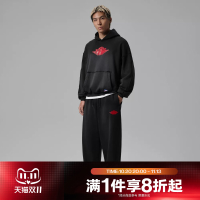 滔搏NIKE耐克男子AS J FLT WINGS FLC PNT运动休闲长裤JA1033-010