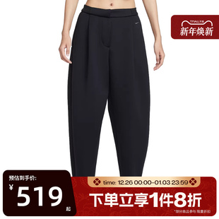 010 HV1965 滔搏NIKE耐克女子百搭休闲裤 刺绣小勾中腰柔软宽松长裤