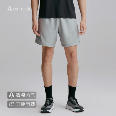 airtrack男士运动休闲短裤TAS250505M02-GRY