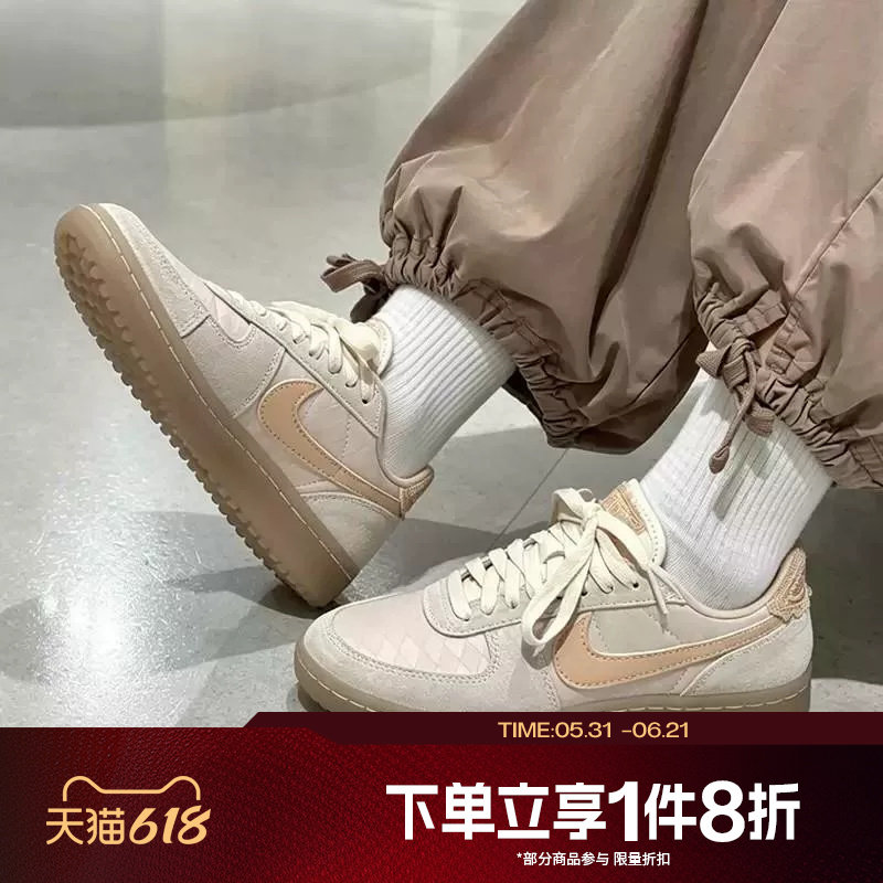 滔搏NIKE耐克女子FIELD GENERAL复古薄底运动休闲鞋IH2487-100