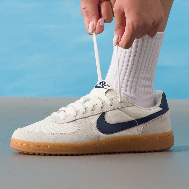 滔搏NIKE耐克大童鞋FIELD GENERAL复古滑板鞋运动鞋IF0465-100