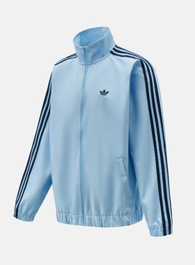 滔搏adidas阿迪达斯三叶草男子运动健身夹克外套KT4476