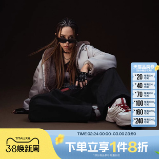 G.E.M.邓紫棋同款丨马年滔搏NIKE耐克女子双面棉服外套IQ3961-236