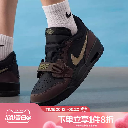 滔搏NIKE耐克JORDAN AJ312大童低帮复古休闲板鞋篮球鞋CD9054-003