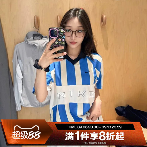 滔搏NIKE耐克女子运动休闲舒适短袖T恤IO0914-435