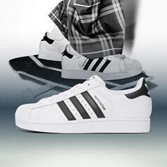 滔搏adidas阿迪达斯三叶草男女鞋SUPERSTAR经典运动休闲鞋IH8659