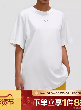 滔搏NIKE耐克女子W NSW TEE ESSNTL LBR针织短运动T恤FD4150-100