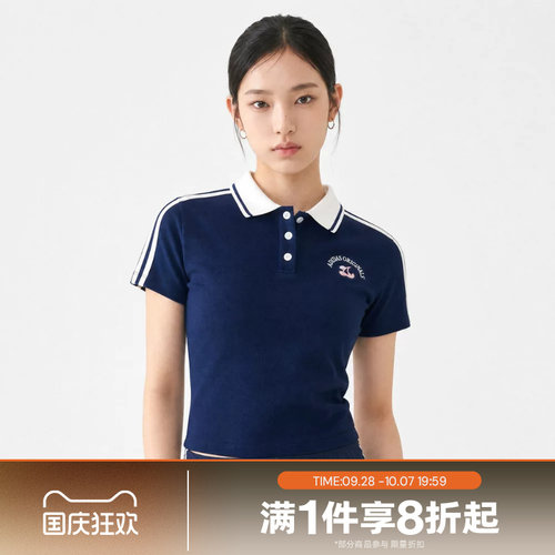 滔搏adidas阿迪达斯三叶草女子S运动休闲舒适短袖T恤LD3229