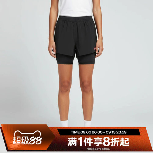 滔搏adidas阿迪达斯女子运动舒适休闲短裤KR5094