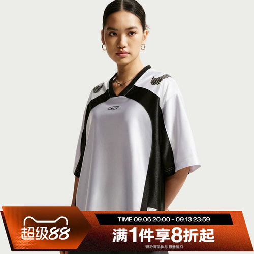 滔搏NIKE耐克女子运动休闲舒适短袖T恤IQ6138-101