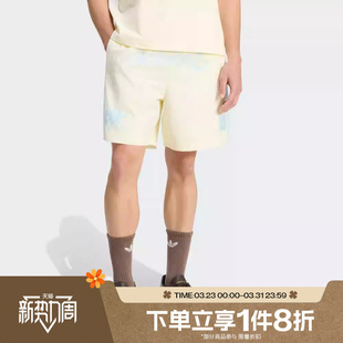 滔搏adidas阿迪达斯三叶草男子NYLON KU9257 GFX运动休闲短裤